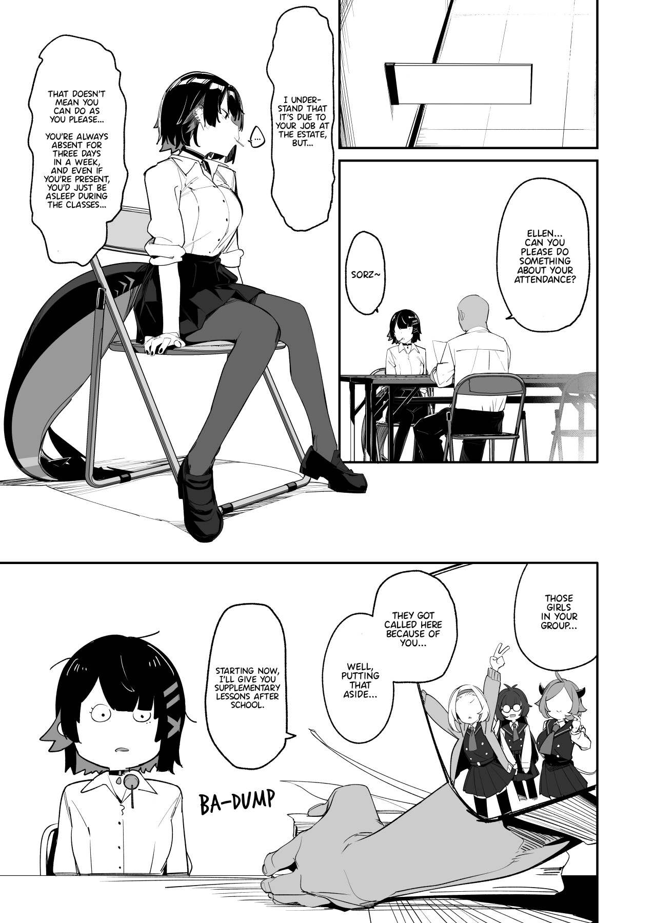 Hentai Manga Comic-Special after-school lessons-Read-2